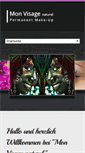 Mobile Screenshot of monvisage-naturel.com